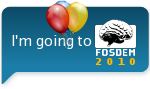 I'm going to FOSDEM, the Free and Open Source Software Developers' European
Meeting